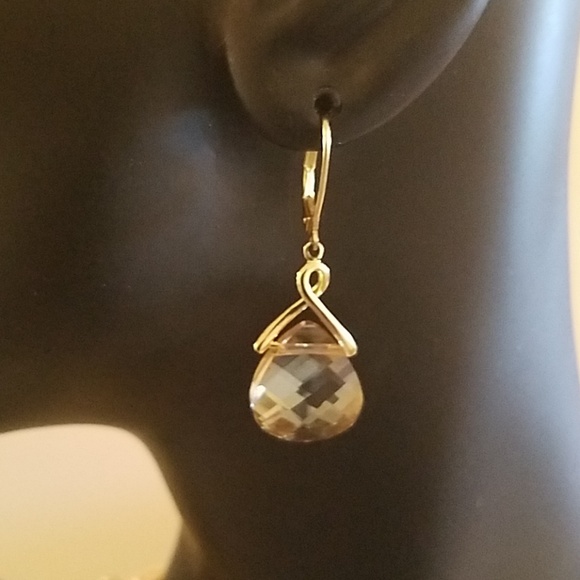 Fresh water pearl/Swaroski crystal set - Picture 3 of 5